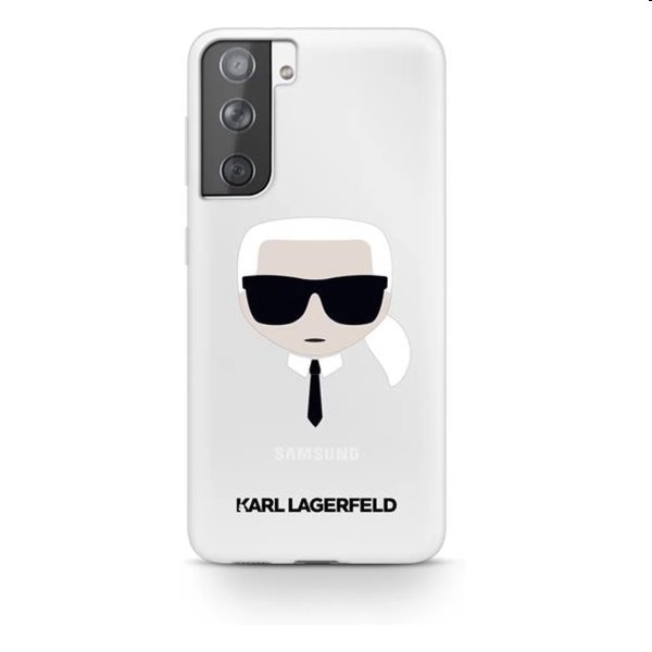 Puzdro Karl Lagerfeld PC/TPU Head pre Samsung Galaxy S21 Plus - G996B, transparentné