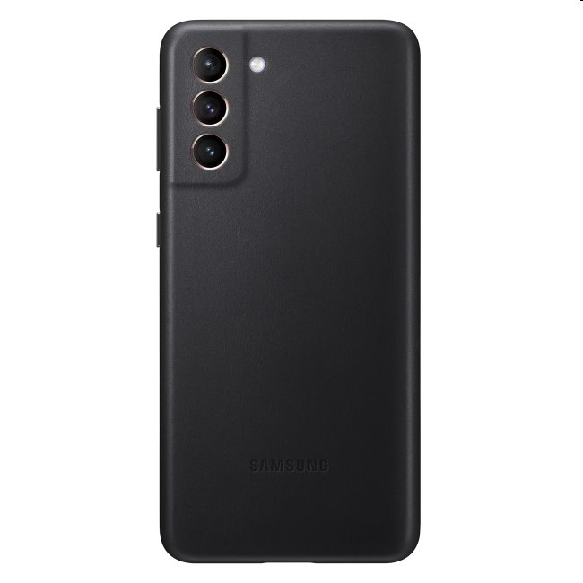 Pouzdro Leather Cover pro Samsung Galaxy S21 Plus - G996B, black (EF-VG996L) Pouzdro Leather Cover pro Samsung Galaxy S21 Plus - G996B, black (EF-VG996L)