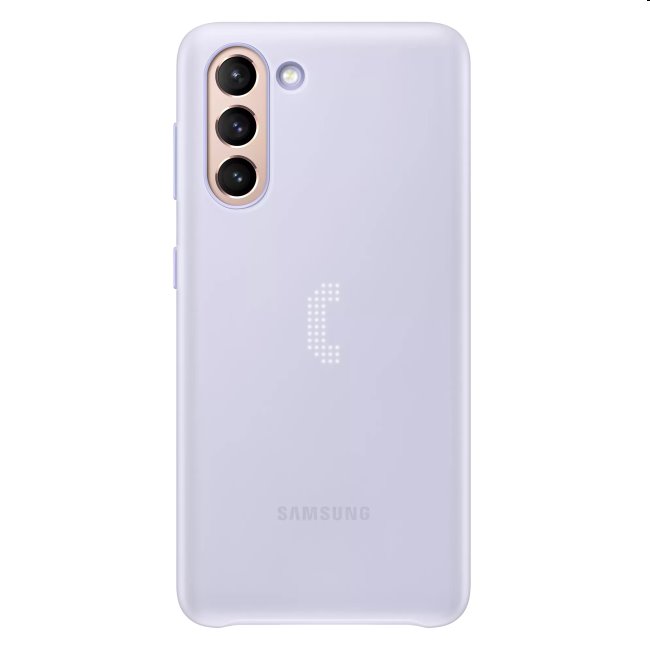 Pouzdro LED Cover pro Samsung Galaxy S21 Plus - G996B, violet (EF-KG996C)