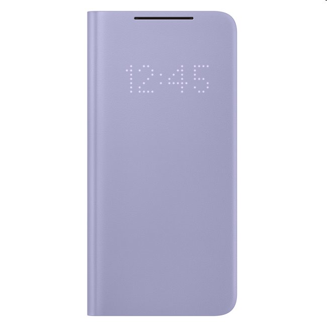 Pouzdro LED View Cover pro Samsung Galaxy S21 - G991B, violet (EF-NG991P)