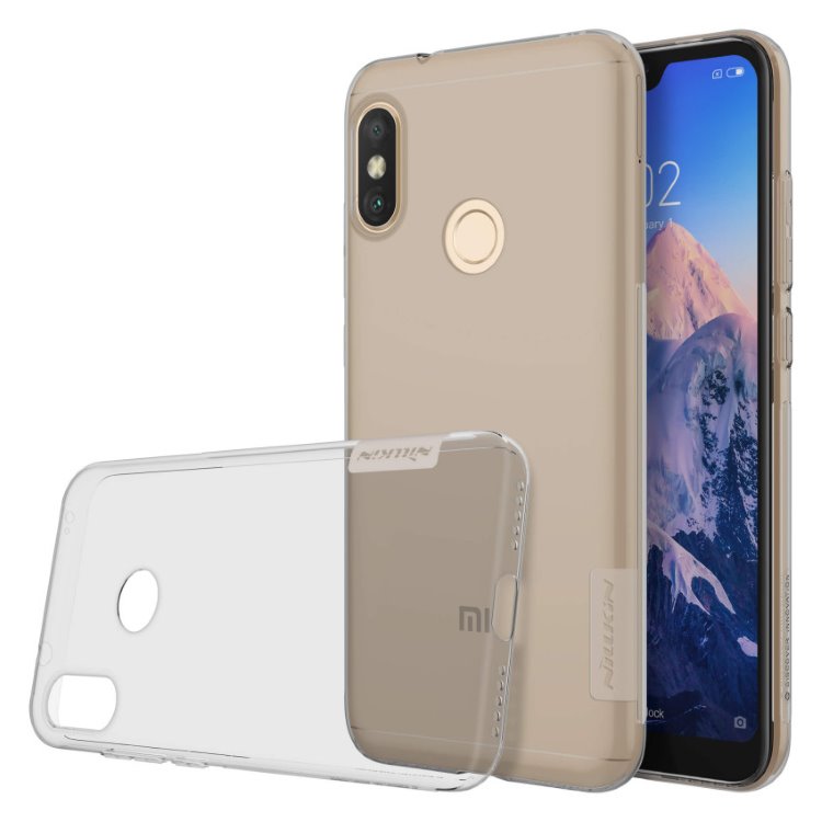 Puzdro Nillkin Nature TPU pre Xiaomi Mi A2 Lite, Grey