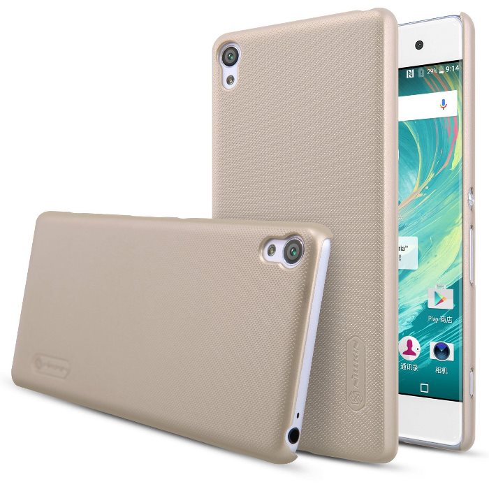 Pouzdro Nillkin Super Frosted pro Sony Xperia XA-F3111, Gold Pouzdro Nillkin Super Frosted pro Sony Xperia XA-F3111, Gold
