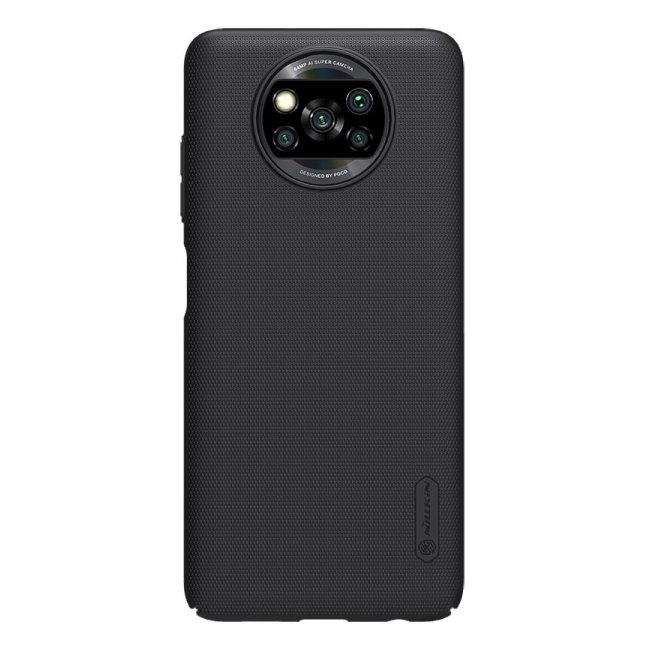 Pouzdro Nillkin Super Frosted pro Xiaomi Poco X3 (NFC), černé