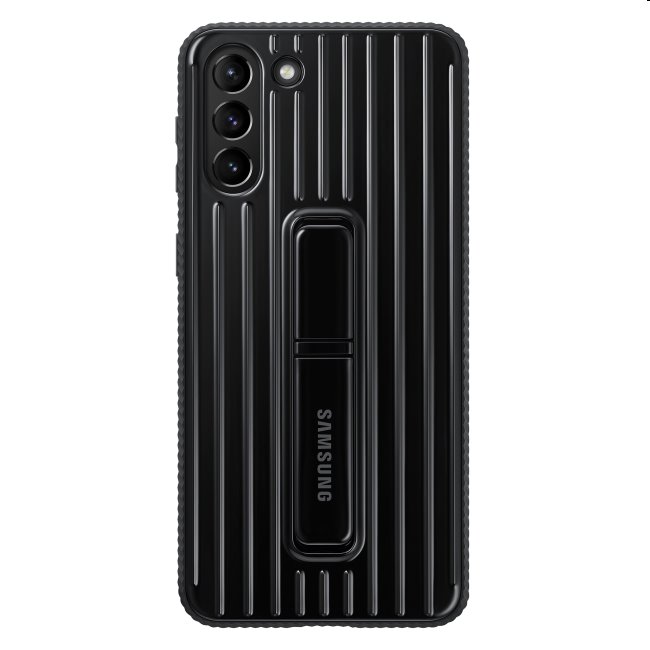 Pouzdro Protective Standing Cover pro Samsung Galaxy S21 - G991B, black (EF-RG991C)