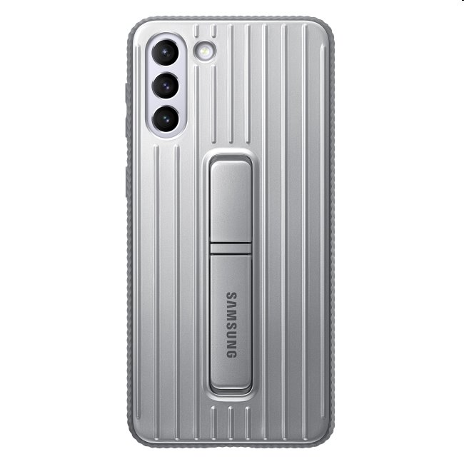 Pouzdro Protective Standing Cover pro Samsung Galaxy S21 Plus - G996B, light gray (EF-RG996C) Pouzdro Protective Standing Cover pro Samsung Galaxy S21 Plus - G996B, light gray (EF-RG996C)