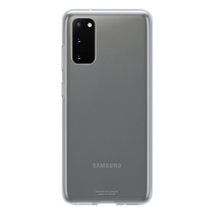 Pouzdro Samsung Clear Cover EF-QG980TTE pro Samsung Galaxy S20 - G980F, Transparent
