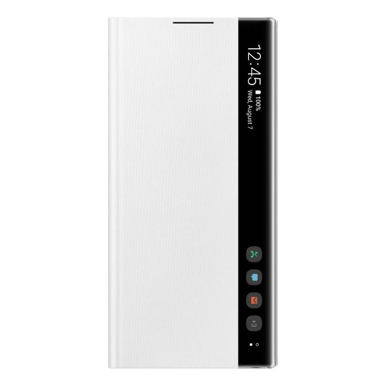 Pouzdro Samsung Clear View Cover EF-ZN970CWE pro Samsung Galaxy Note 10-N970F, White