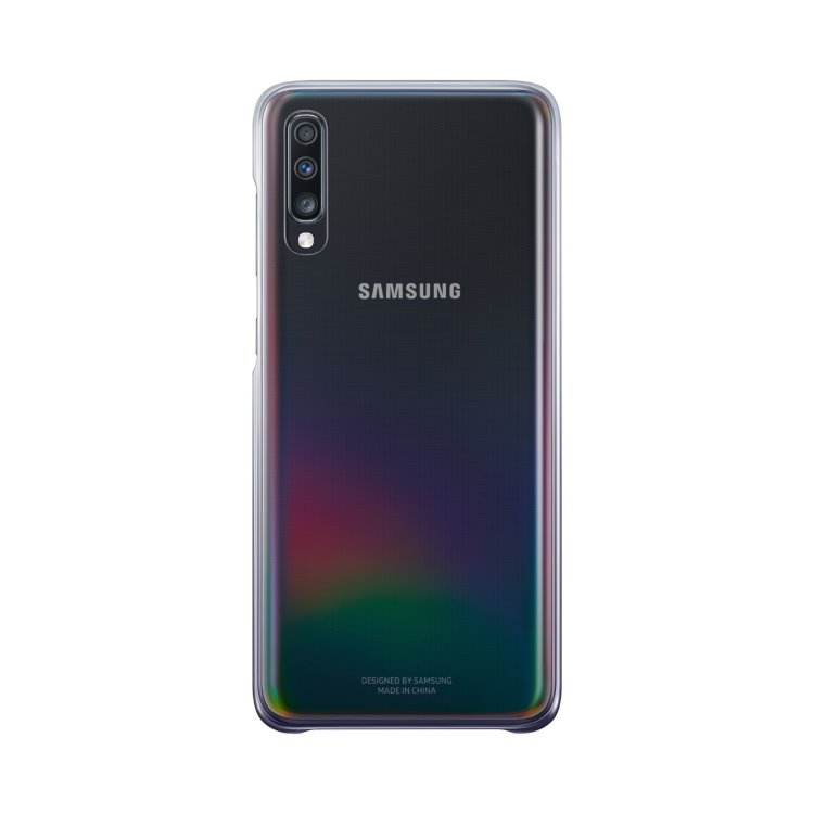 Pouzdro Samsung gradation EF-AA705C pro Samsung Galaxy A70-A705F, Black