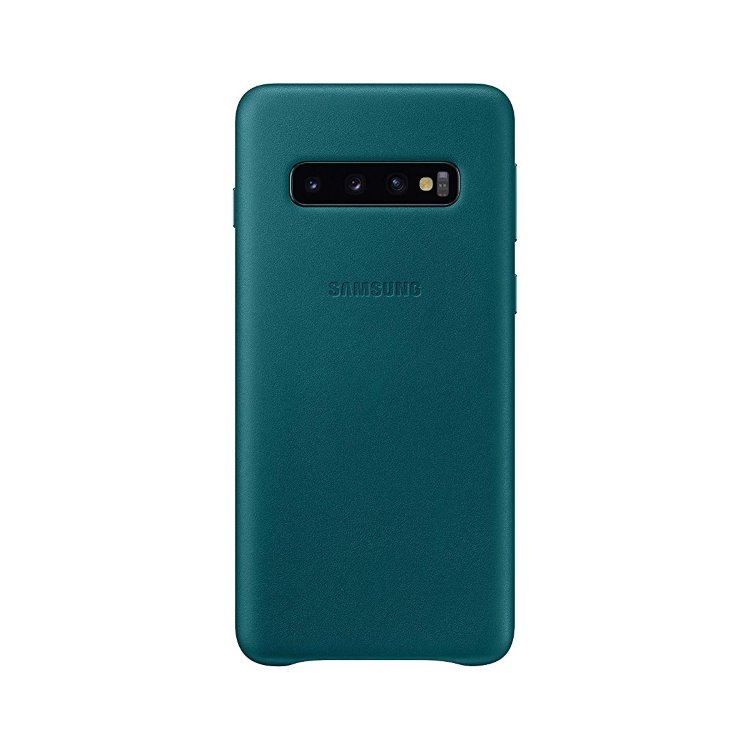 Pouzdro Samsung Leather Cover EF-VG973LGE pro Samsung Galaxy S10-G973F, Green