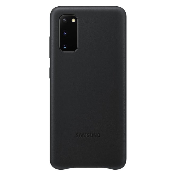 Pouzdro Leather Cover pro Samsung Galaxy S20, black