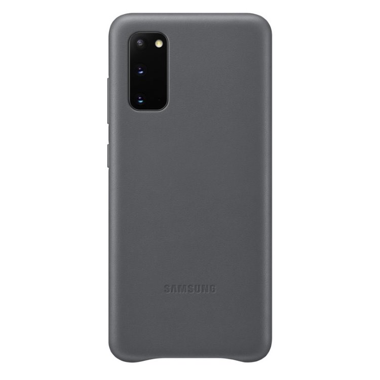 Pouzdro Samsung Leather Cover EF-VG980LJE pro Samsung Galaxy S20-G980F, Gray