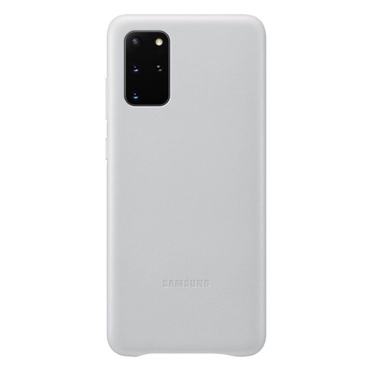 Pouzdro Leather Cover pro Samsung Galaxy S20 Plus - G985F, Light Gray (EF-VG985LS)