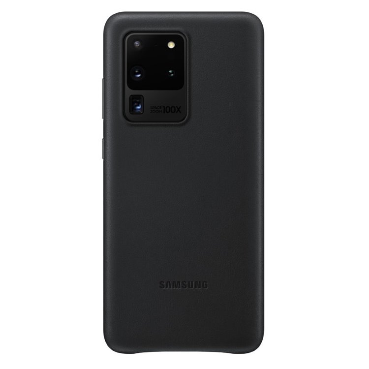Pouzdro Leather Cover pro Samsung Galaxy S20 Ultra, black