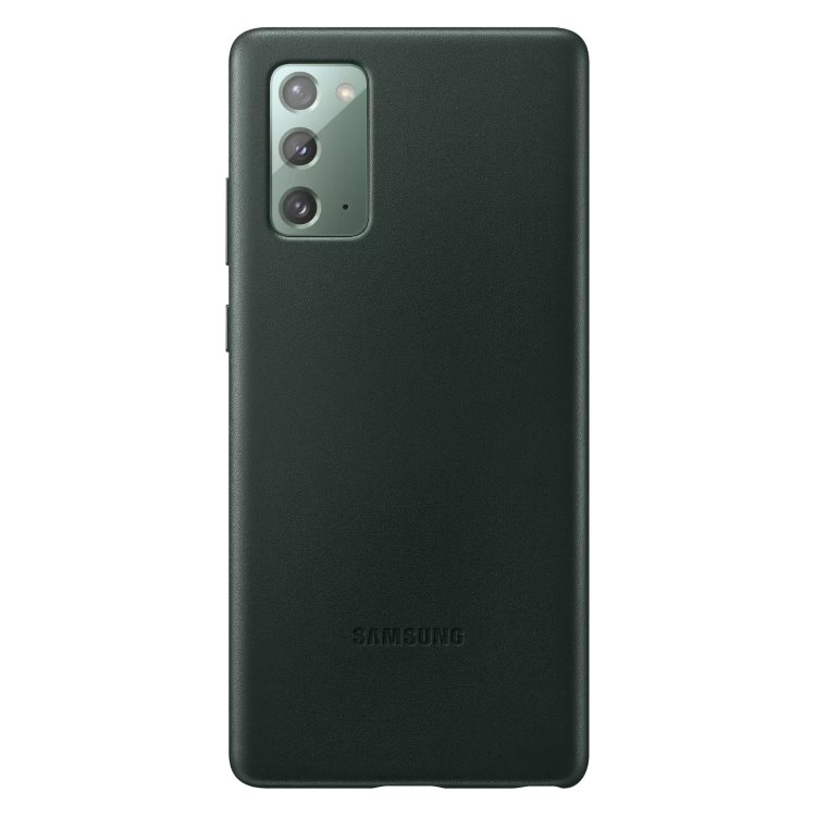 Pouzdro Samsung Leather Cover pro Galaxy Note 20-N980F, green (EF-VN980LGE)