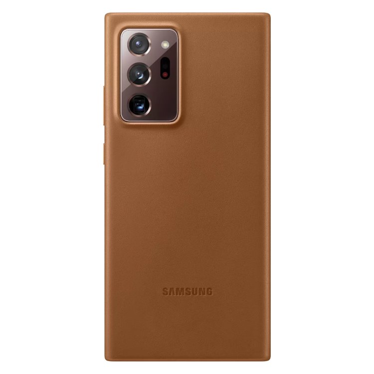 Pouzdro Samsung Leather Cover pro Galaxy Note 20 Ultra 5G-N986B, brown (EF-VN985LAE)