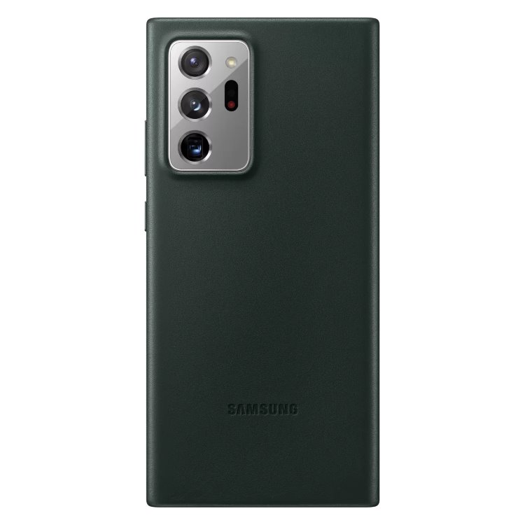 Pouzdro Samsung Leather Cover pro Galaxy Note 20 Ultra 5G-N986B, green (EF-VN985LGE)