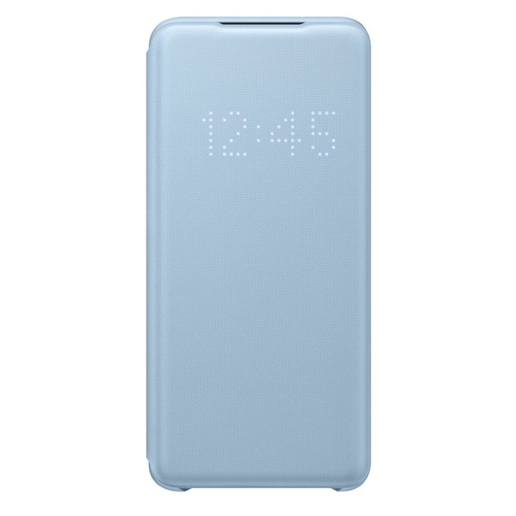 Pouzdro Samsung LED View Cover EF-NG980PLE pro Samsung Galaxy S20-G980F, Sky Blue