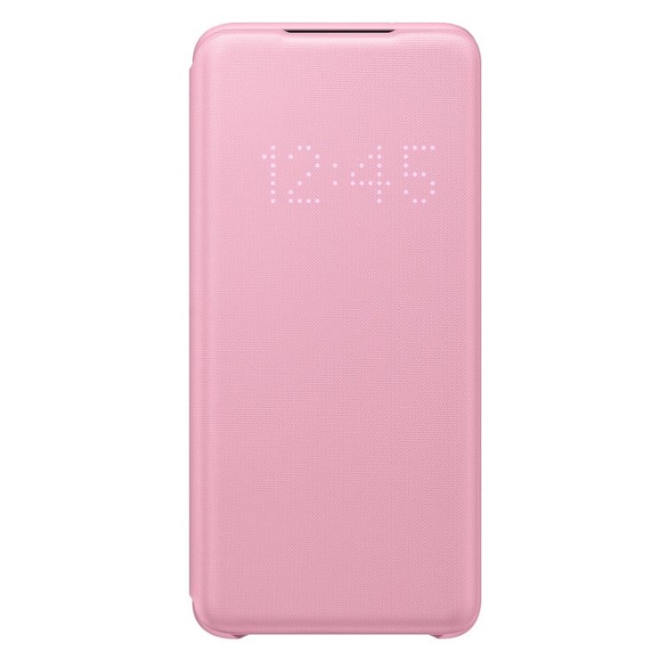 Pouzdro Samsung LED View Cover EF-NG980PPE pro Samsung Galaxy S20-G980F, Pink
