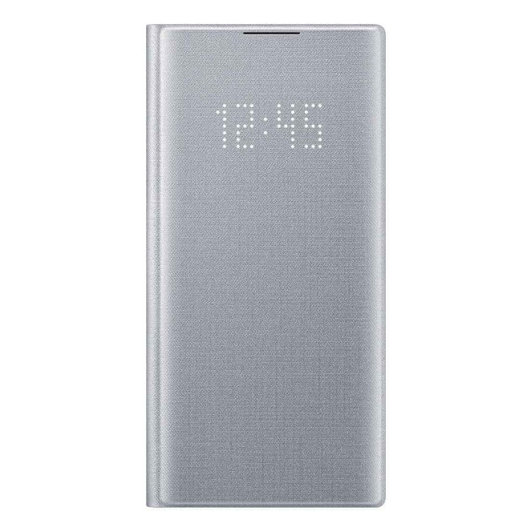 Pouzdro Samsung LED View Cover EF-NN970PSE pro Samsung Galaxy Note 10 - N970F, Silver