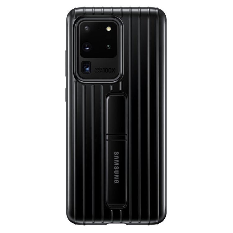 Pouzdro Protective Standing Cover pro Samsung Galaxy S20 Ultra, black