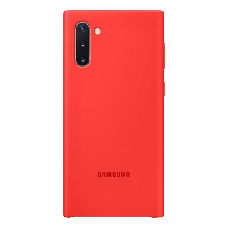 Pouzdro Samsung Silicone Cover EF-PN970TRE pro Samsung Galaxy Note 10 - N970F, Red