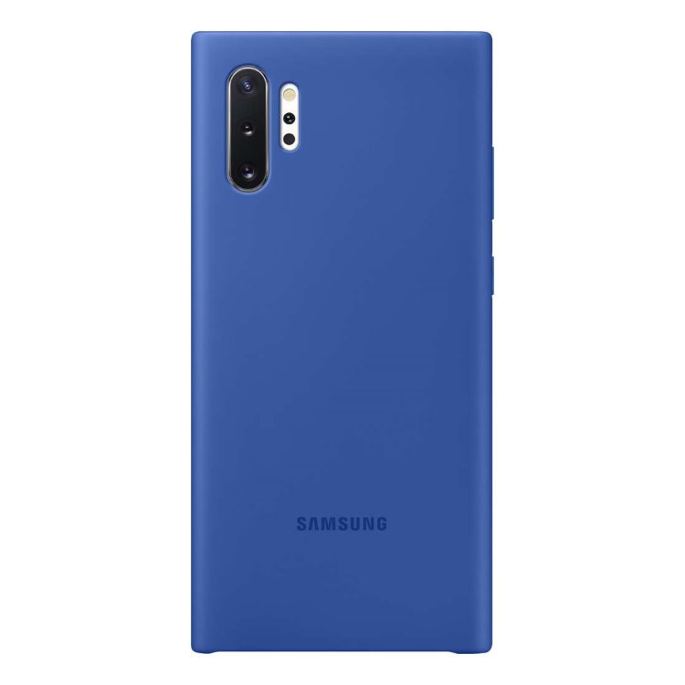 Pouzdro Samsung Silicone Cover EF-PN975TLE pro Samsung Galaxy Note 10 Plus-N975F, Blue