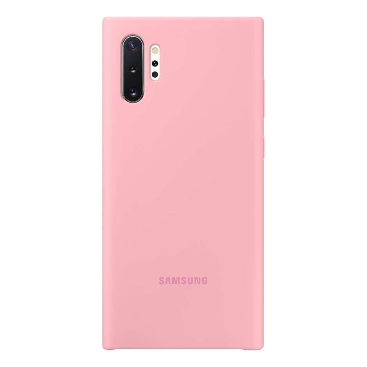 Pouzdro Samsung Silicone Cover EF-PN975TPE pro Samsung Galaxy Note 10 Plus-N975F, Pink