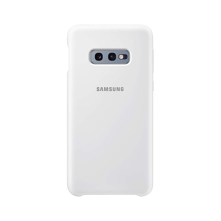 Pouzdro Samsung Silicone Cover EF-PG970TWE pro Samsung Galaxy S10e-G973F, White