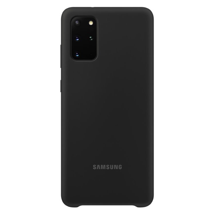 Pouzdro Samsung Silicone Cover EF-PG985TBE pro Samsung Galaxy S20 Plus-G985F, Black