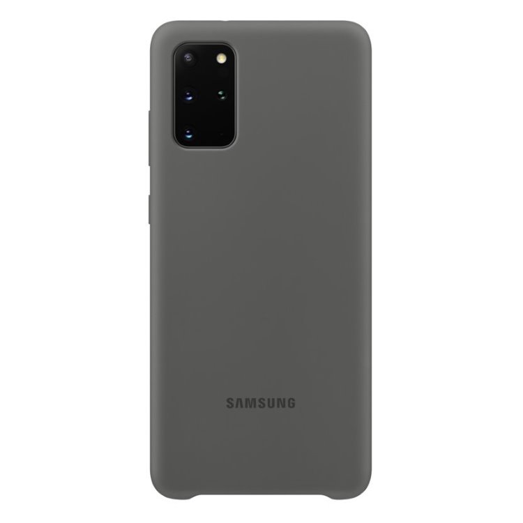 Pouzdro Samsung Silicone Cover EF-PG985TJE pro Samsung Galaxy S20 Plus-G985F, Gray