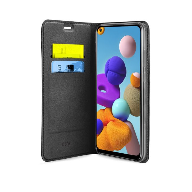 Pouzdro SBS Book Wallet Lite pro Samsung Galaxy A21s-A217F, černé