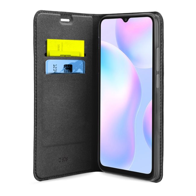 Pouzdro SBS Book Wallet Lite pro Xiaomi Redmi 9A/9AT, černé