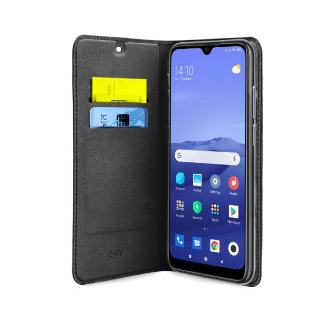 Pouzdro SBS Book Wallet Lite pro Xiaomi Redmi Note 8T, black