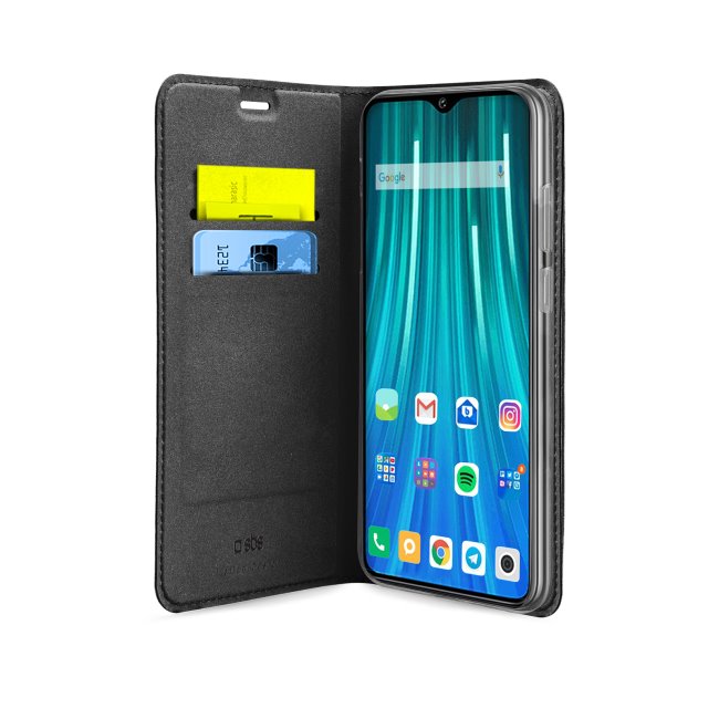 Pouzdro SBS Book Wallet Lite pro Xiaomi Redmi Note 9 Pro, černé