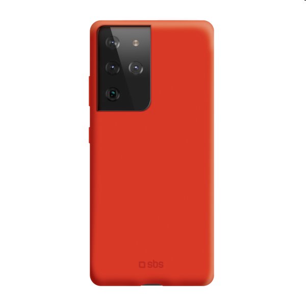 Pouzdro SBS Vanity Cover pro Samsung Galaxy S21 Ultra - G998B, červené