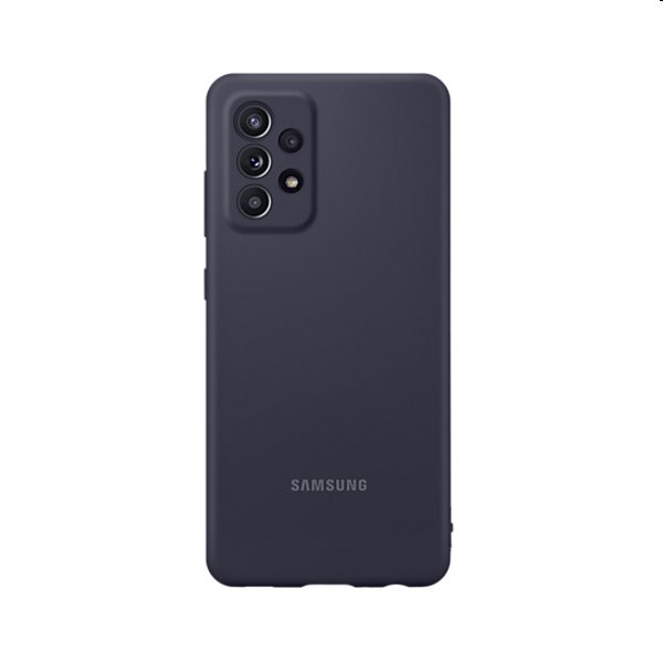 Pouzdro Silicone Cover pro Samsung Galaxy A52/A52s, black (EF-PA525TB)