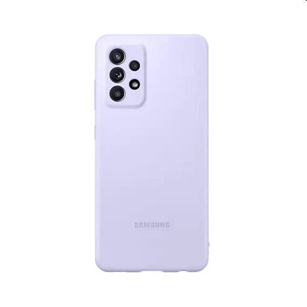 Pouzdro Silicone Cover pro Samsung Galaxy A52/A52s, purple (EF-PA525TV)