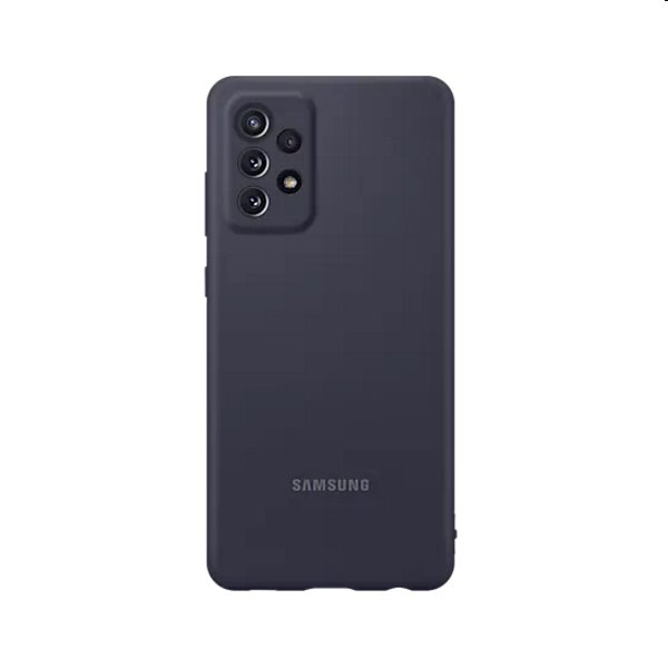 Pouzdro Silicone Cover pro Samsung Galaxy A72 - A725F, black (EF-PA725TB)