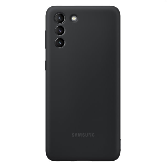 Pouzdro Silicone Cover pro Samsung Galaxy S21 - G991B, black (EF-PG991T)