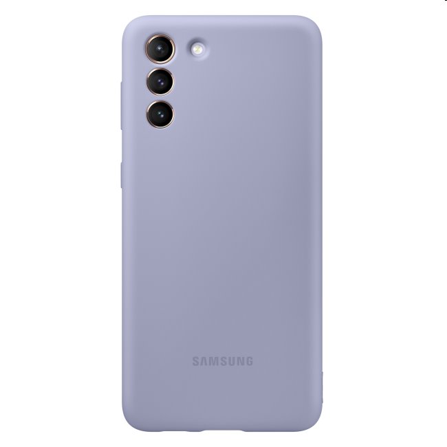 Pouzdro Silicone Cover pro Samsung Galaxy S21 Plus, violet