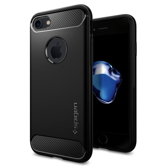 Pouzdro Spigen Rugged Armor pro Apple iPhone 7 a iPhone 8, Black Pouzdro Spigen Rugged Armor pro Apple iPhone 7 a iPhone 8, Black