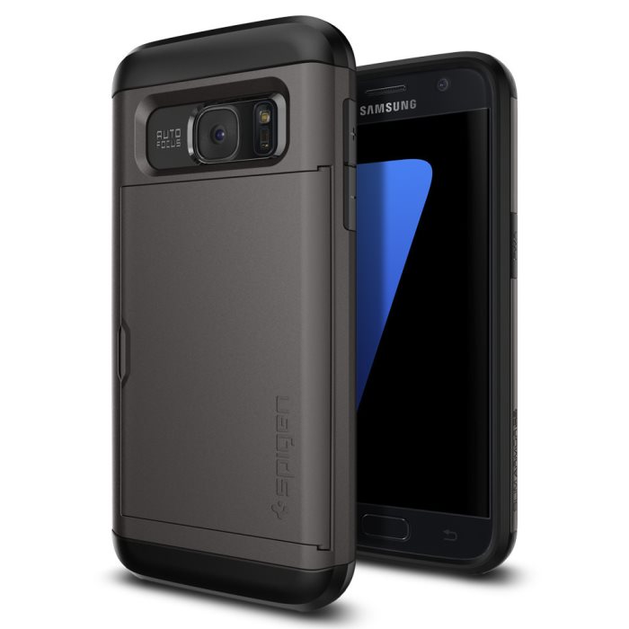 Pouzdro Spigen Slim Armor CS pro Samsung Galaxy S7-G930F, Gunmetal