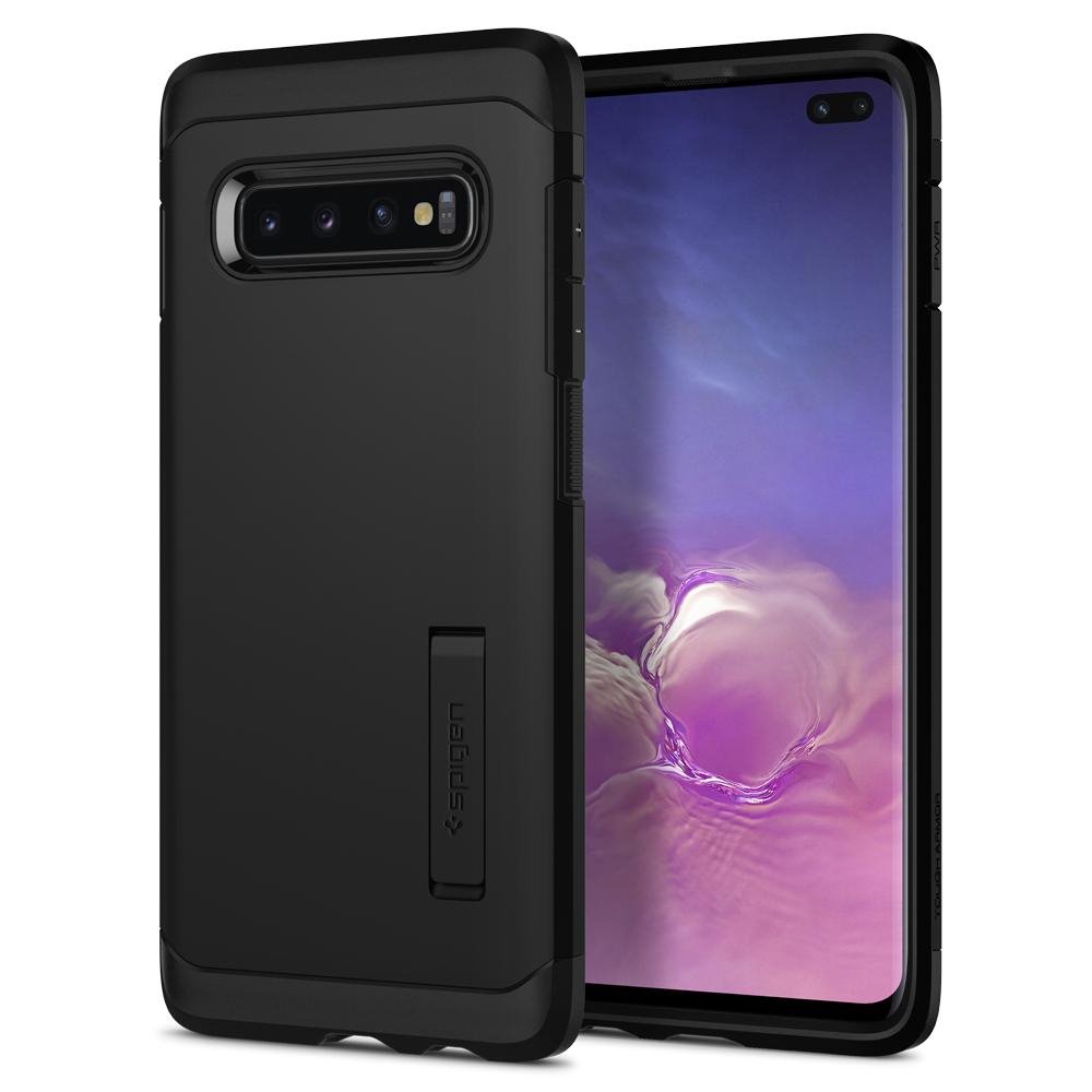 Pouzdro Spigen Tough Armor pro Samsung Galaxy S10 Plus-G975F, Black