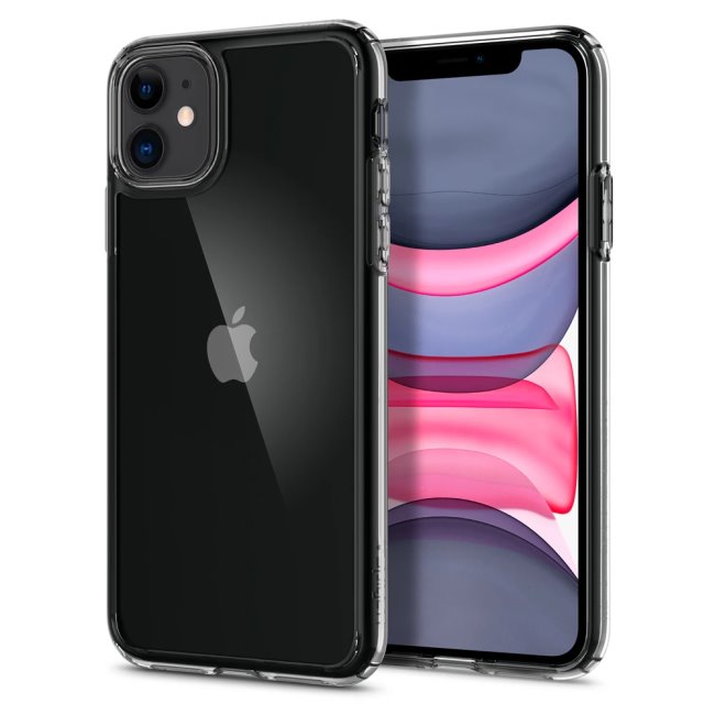 Pouzdro Spigen Ultra Hybrid pro Apple iPhone 11, Clear