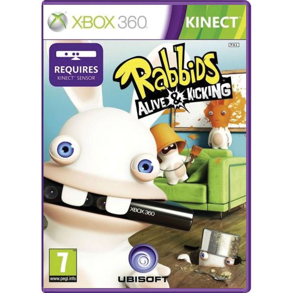 Raving Rabbids: Alive & Kicking[XBOX 360]-BAZAR (použité zboží)