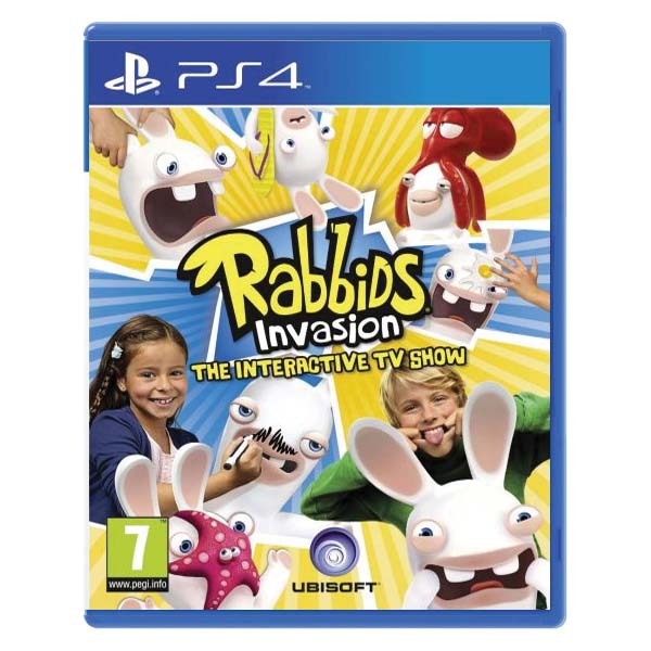 Rabbids Invasion: The Interactive TV Show[PS4]-BAZAR (použité zboží)