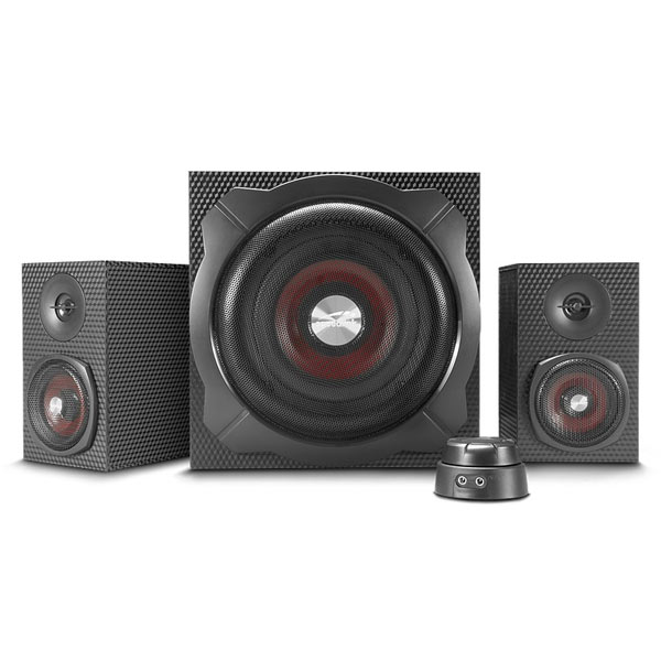 Reproduktory Speedlink Gravity Carbon 2.1 Subwoofer System, Black