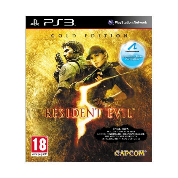 Resident Evil 5 Gold Edition (Move Compatible) PS3-BAZAR (použité zboží)