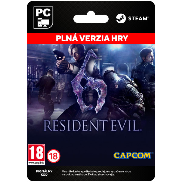 Resident Evil 6 [Steam] - PlayGoSmart