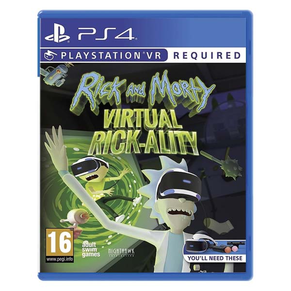 Rick and Morty: Virtual rick-Alito[PS4]-BAZAR (použité zboží)